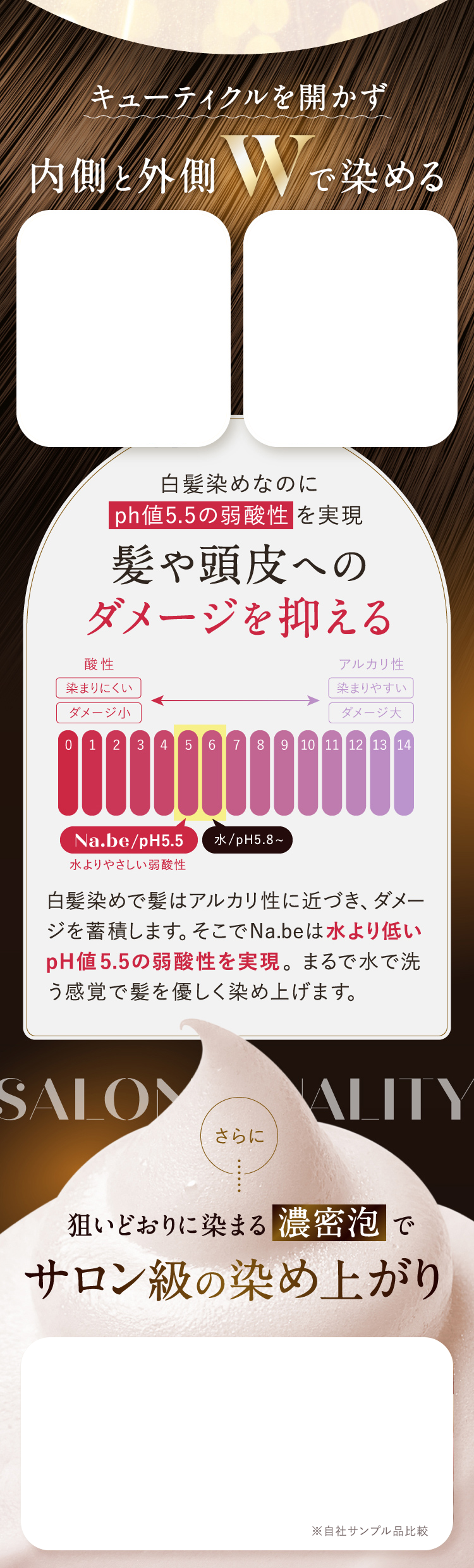 Na.be カラーシャンプー